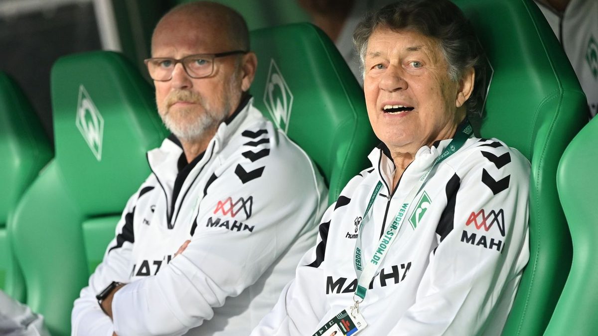 Jubiläumsspiel gegen Real: 100 Jahre Weserstadion: Rehhagel feiert Trainer-Comeback