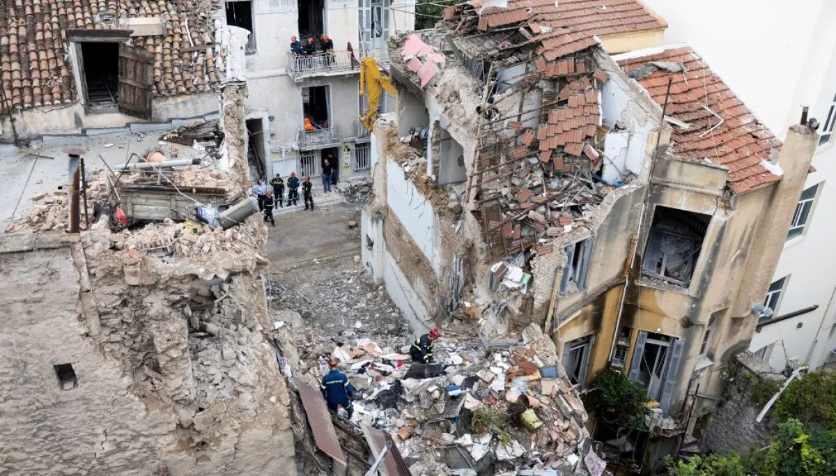 Four Americans dead after building collapses near the Acropolis in Athens