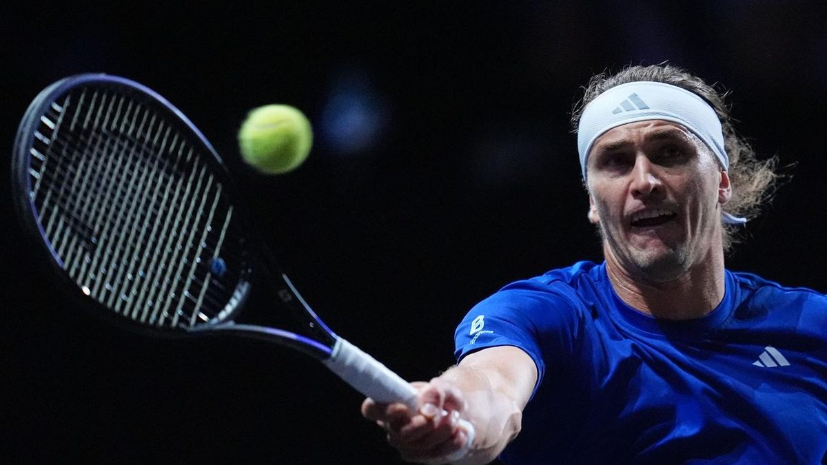 Tennis: Zverev verpasst Führung für Team Europa beim Laver Cup