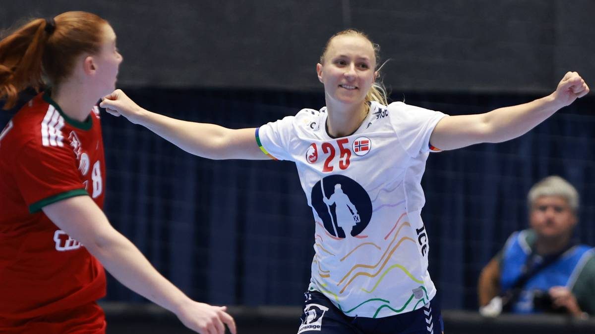 Håndballkvinnene til finale i Euro Cup – slo Ungarn