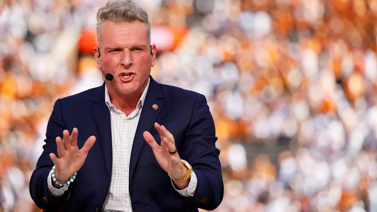 Did Pat McAfee actually pick Donald Trump to win the Texas-Tennessee game?
