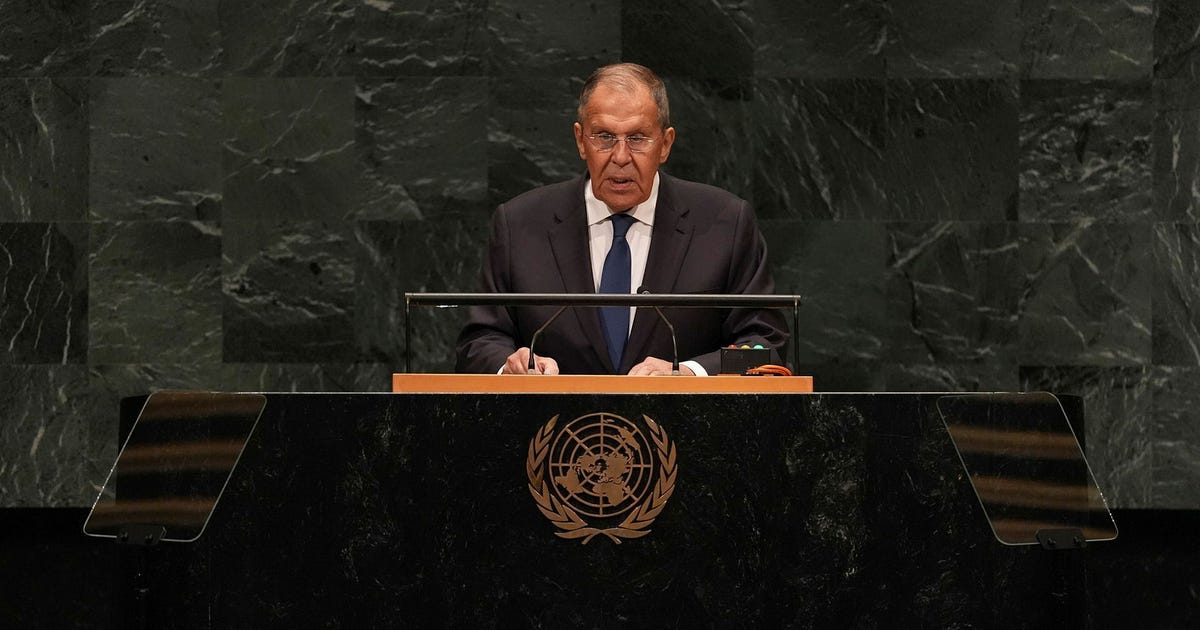 Lavrov: Vi ska nå våra militära mål i Ukraina