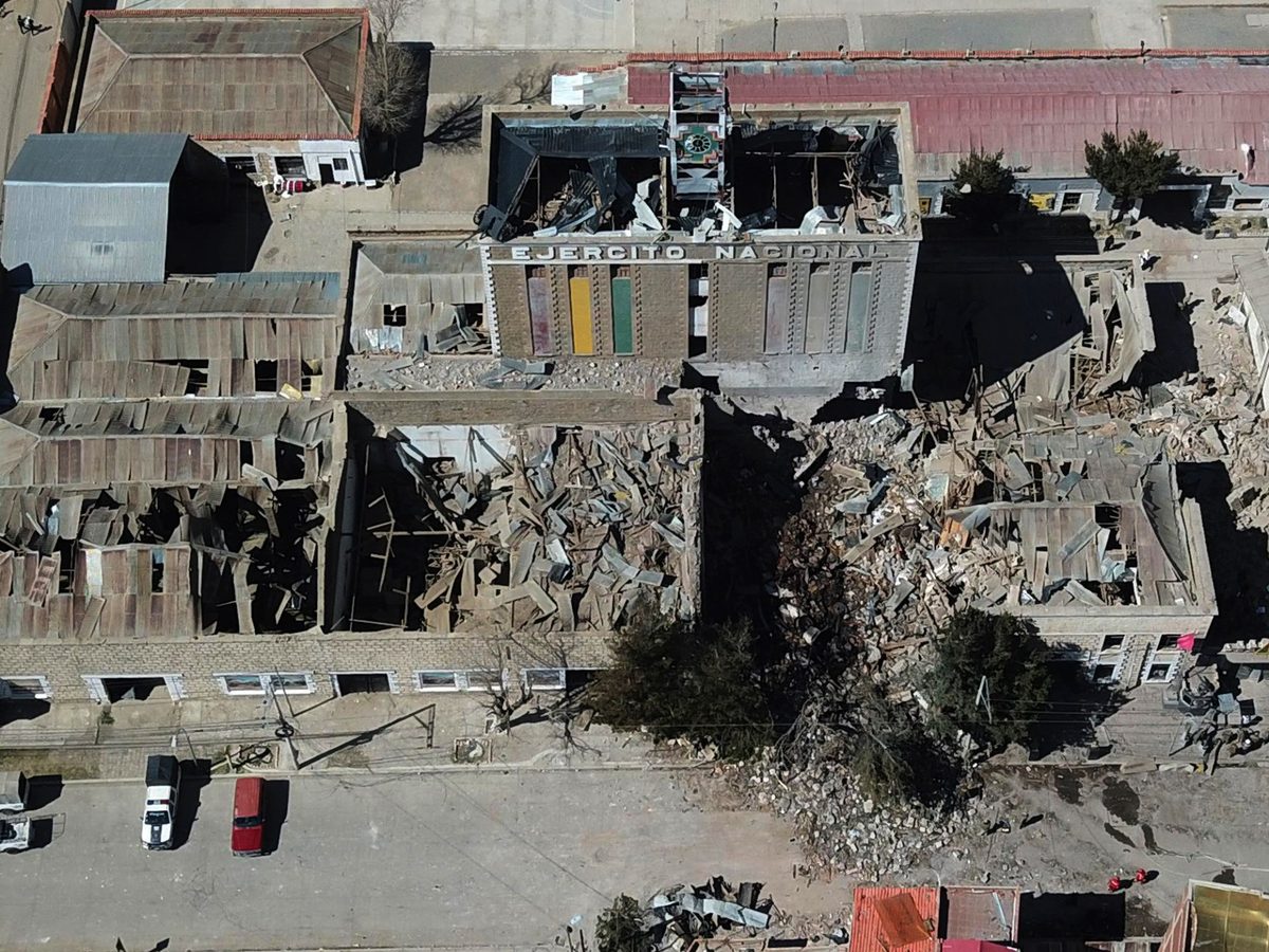 Bolivian military base blast leaves seven dead, seven missing