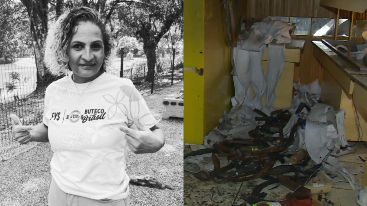 Dona de restaurante incendiado por homem que procurava ex morre após 8 dias internada em SC