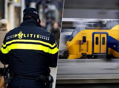 Man opgepakt voor bommelding in trein bij Assen, geen verdacht materiaal aangetroffen