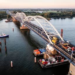 Merwedebrug na werkzaamheden eerder open, verbod vrachtwagens blijft gelden