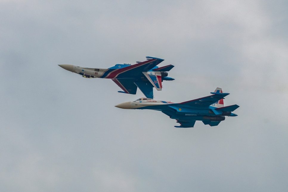 Dwa rosyjskie Su-35S zderzyły się nad obwodem kurskim