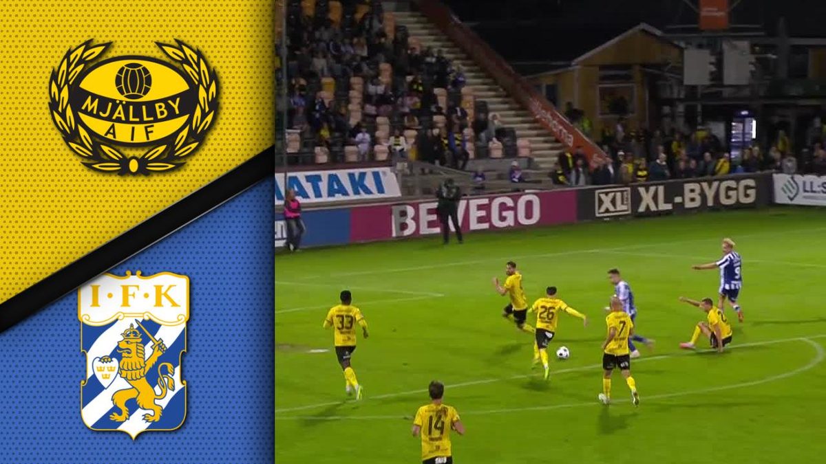 Se høydepunktene fra Mjällby - IFK Göteborg