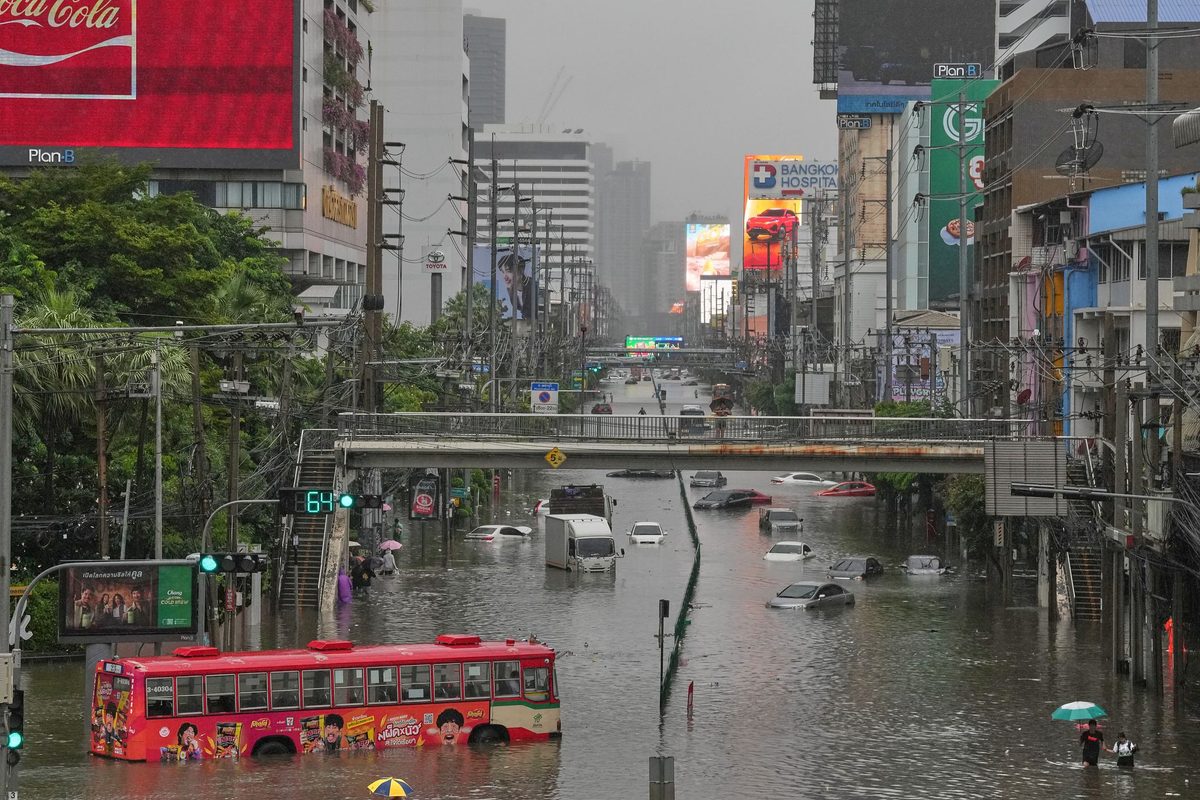 Store oversvømmelser i Bangkok