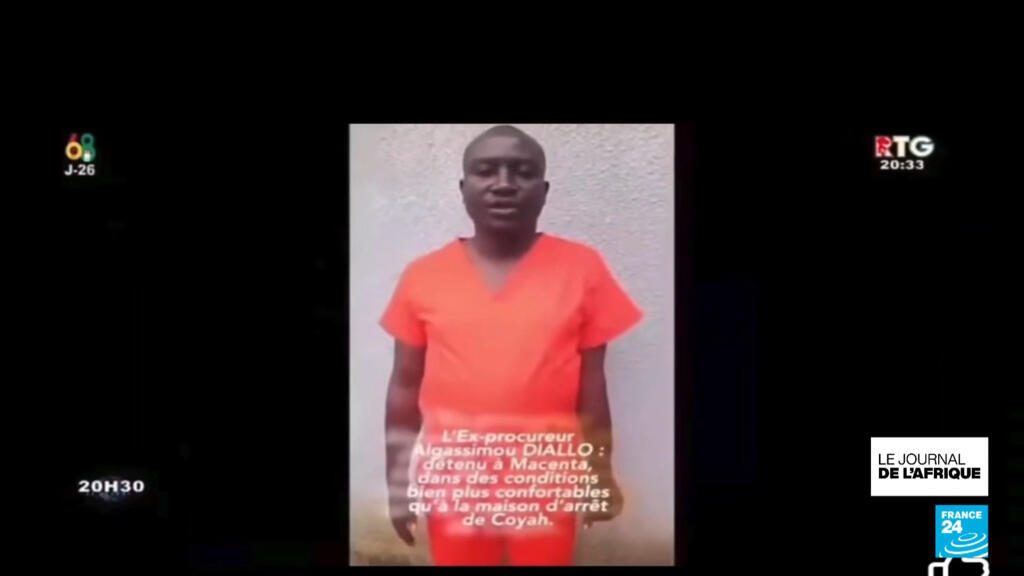 L’ex magistrat guinéen récemment révoqué Algassimou Diallo a été transféré à la prison de Macenta