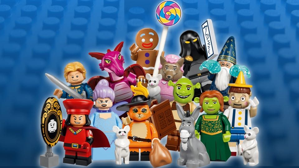 The New LEGO Shrek Minifigures Are Already on Sale at Amazon for Labor Day