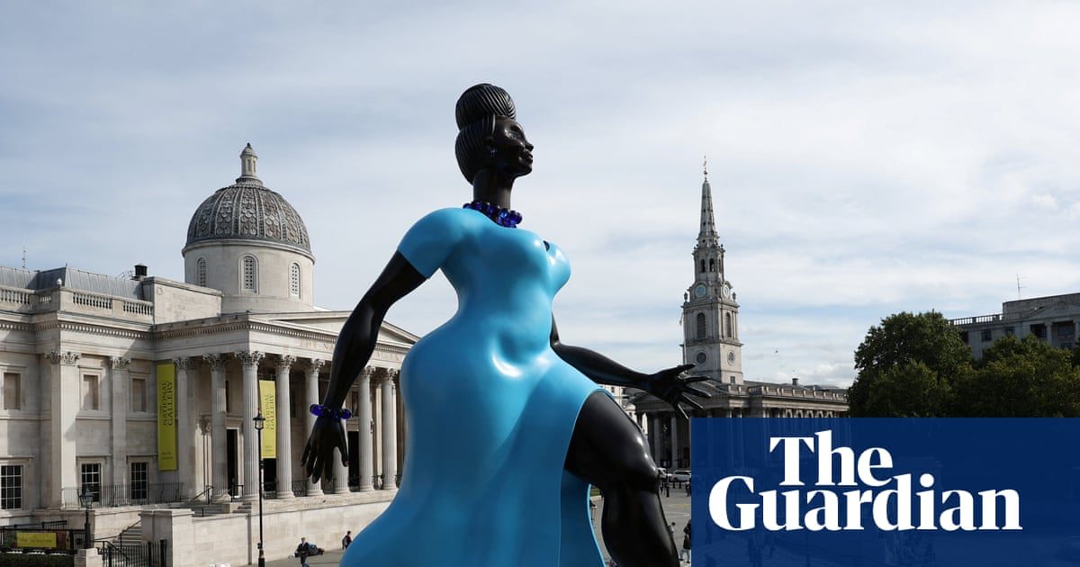 A rollicking statue, Beryl’s buddies and a swimming pool in a roundabout – the week in art