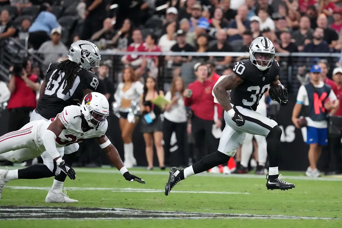 Watch: Every run in Raiders RB Mike Washington's NFL leading preseason