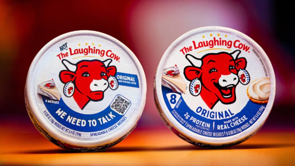 The Laughing Cow says mascot “will explain when it’s ready” after replacing iconic smile