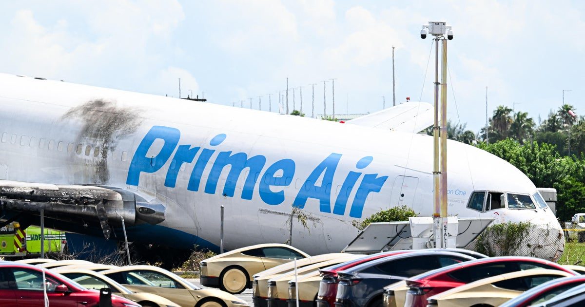 Black boxes recovered from Amazon cargo plane crash in Miami, NTSB says