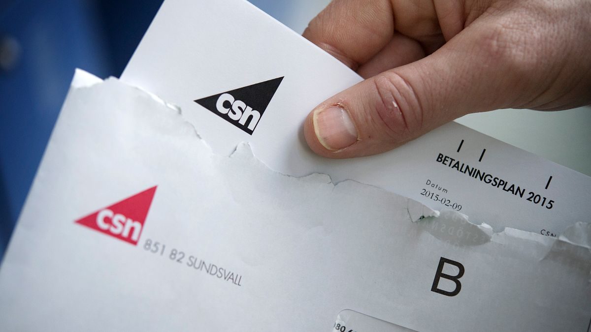 M-förslag: Ökad CSN-återbetalning ska sänka räntan