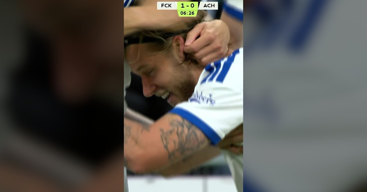 Felix Bejimo sender FCK i front mod AC Horsens!