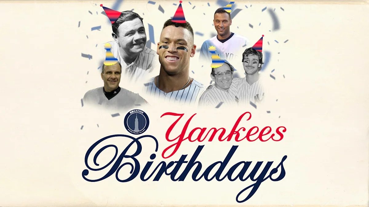 The Yankees Birthday Series, presented by Pinstripe Alley
