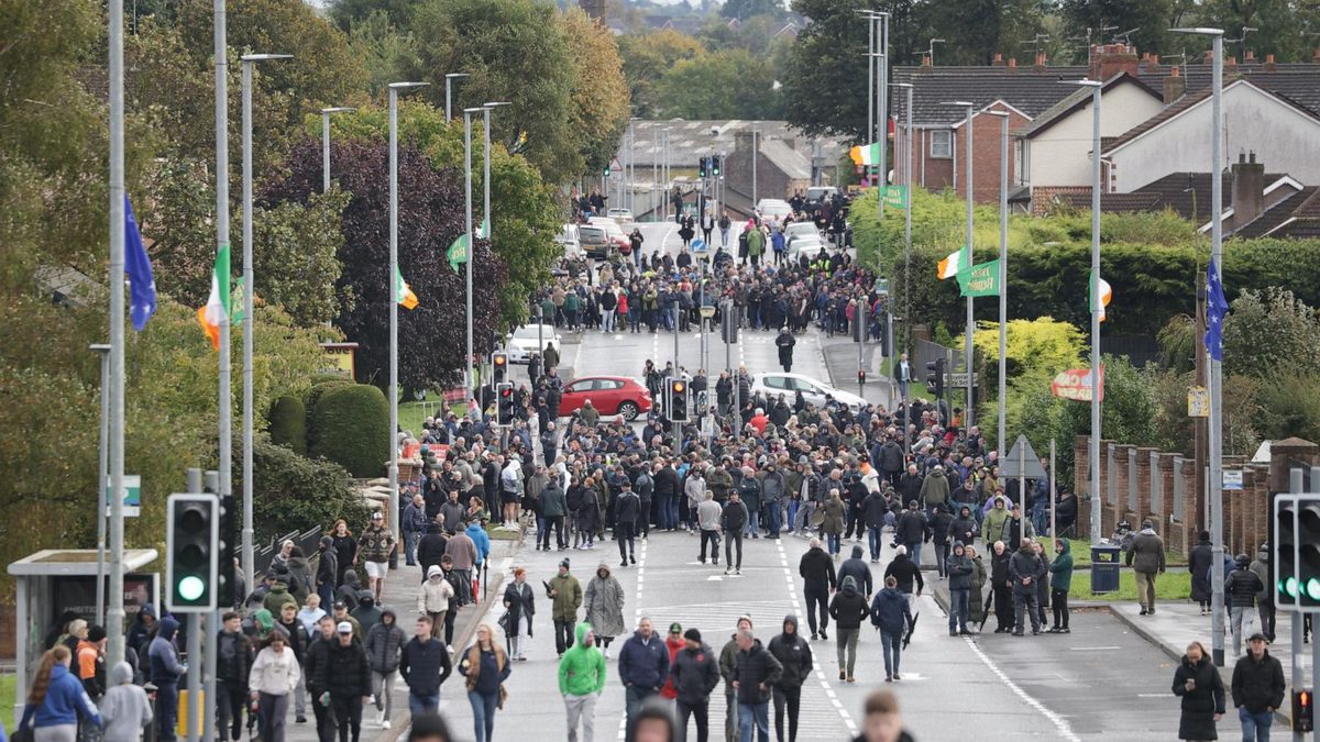 Tensions run high in Northern Ireland after contentious march given go-ahead