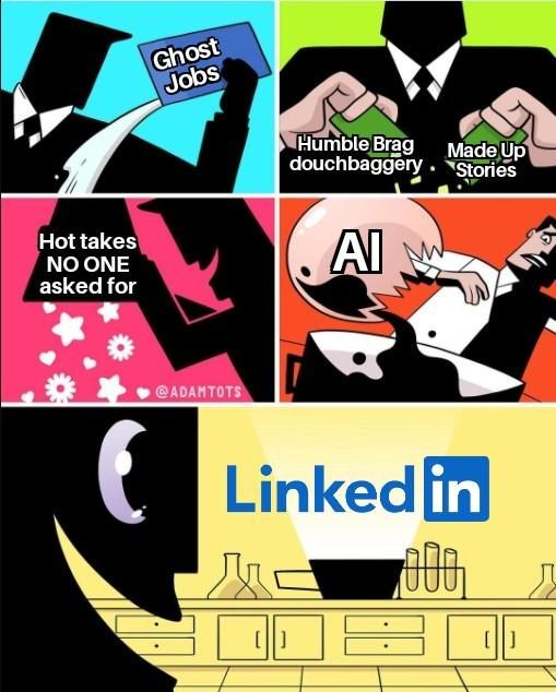 I really hate LinkedIn.