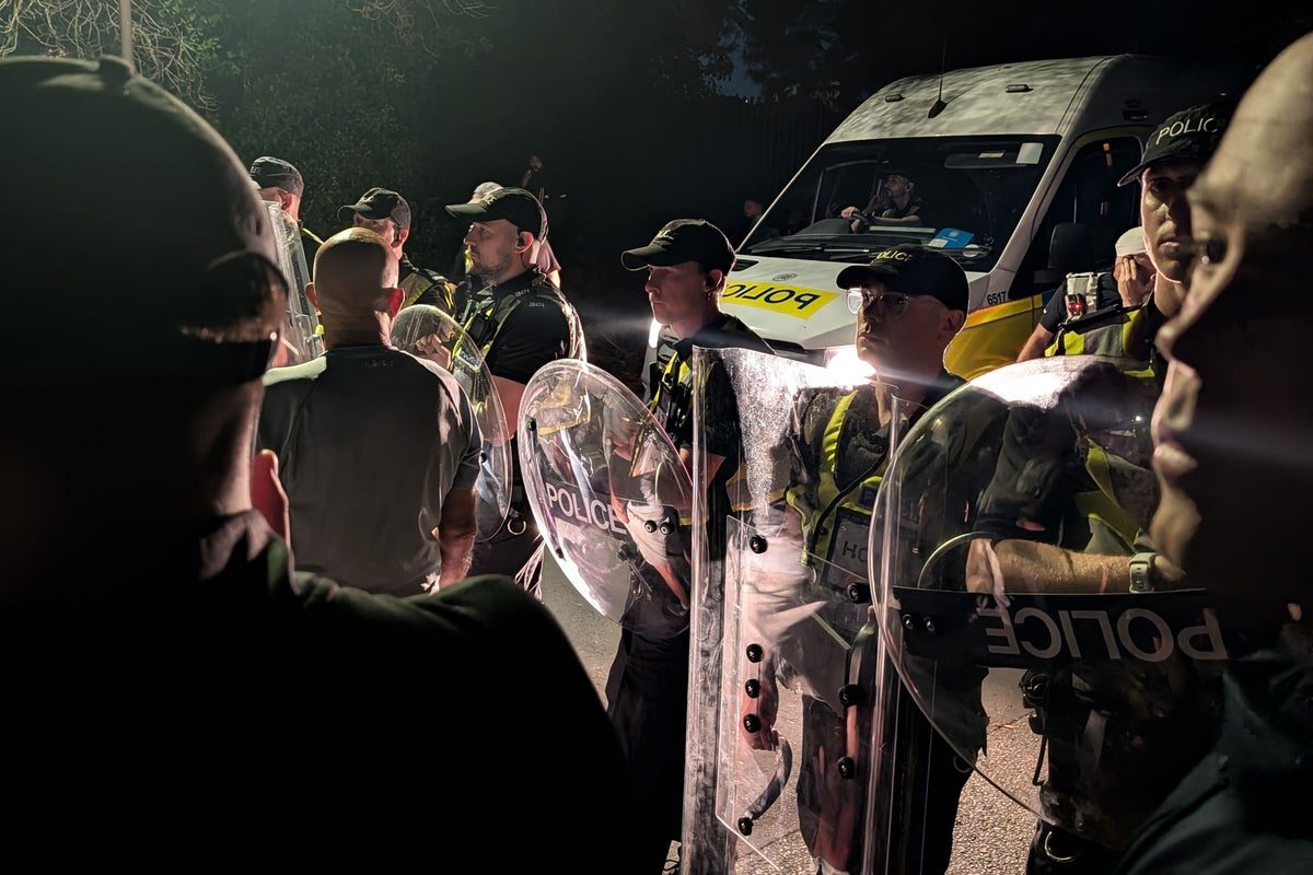 First person arrested over anti-migrant chaos in Portsmouth at weekend