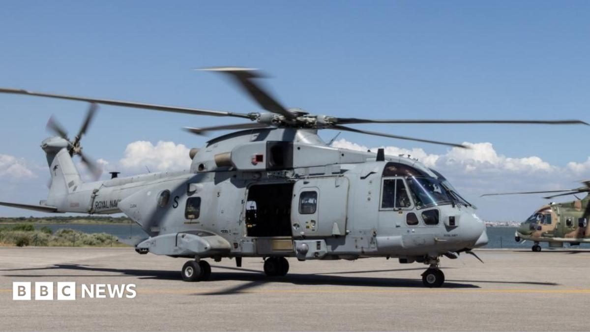 Engine fault behind Royal Navy helicopter death