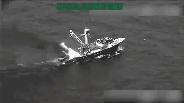 US forces sink narco-refueling station linked to Ecuadorian cartel in Pacific: SOUTHCOM