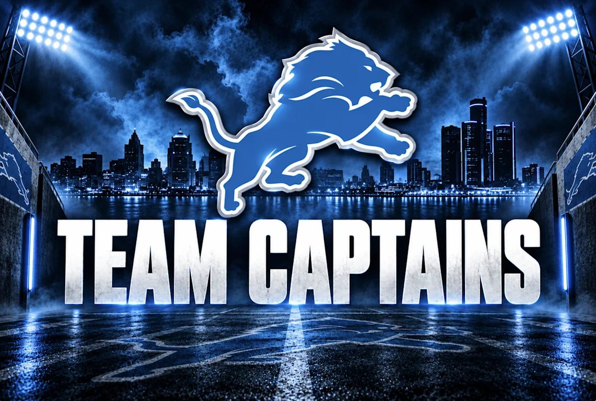 Detroit Lions Name 7 Captains for 2026 Season