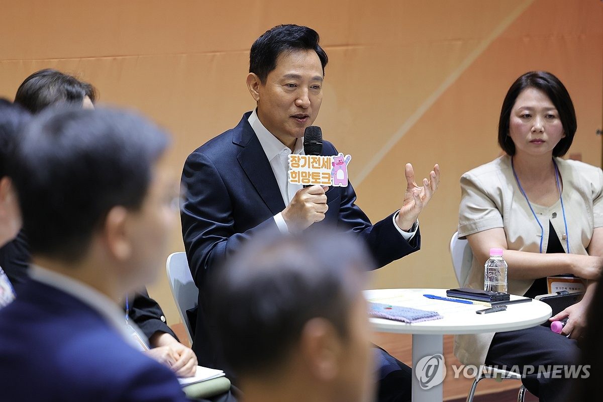 오세훈 "장기전세 20년 만기 연장 요구는 비양심적 억지"(종합)