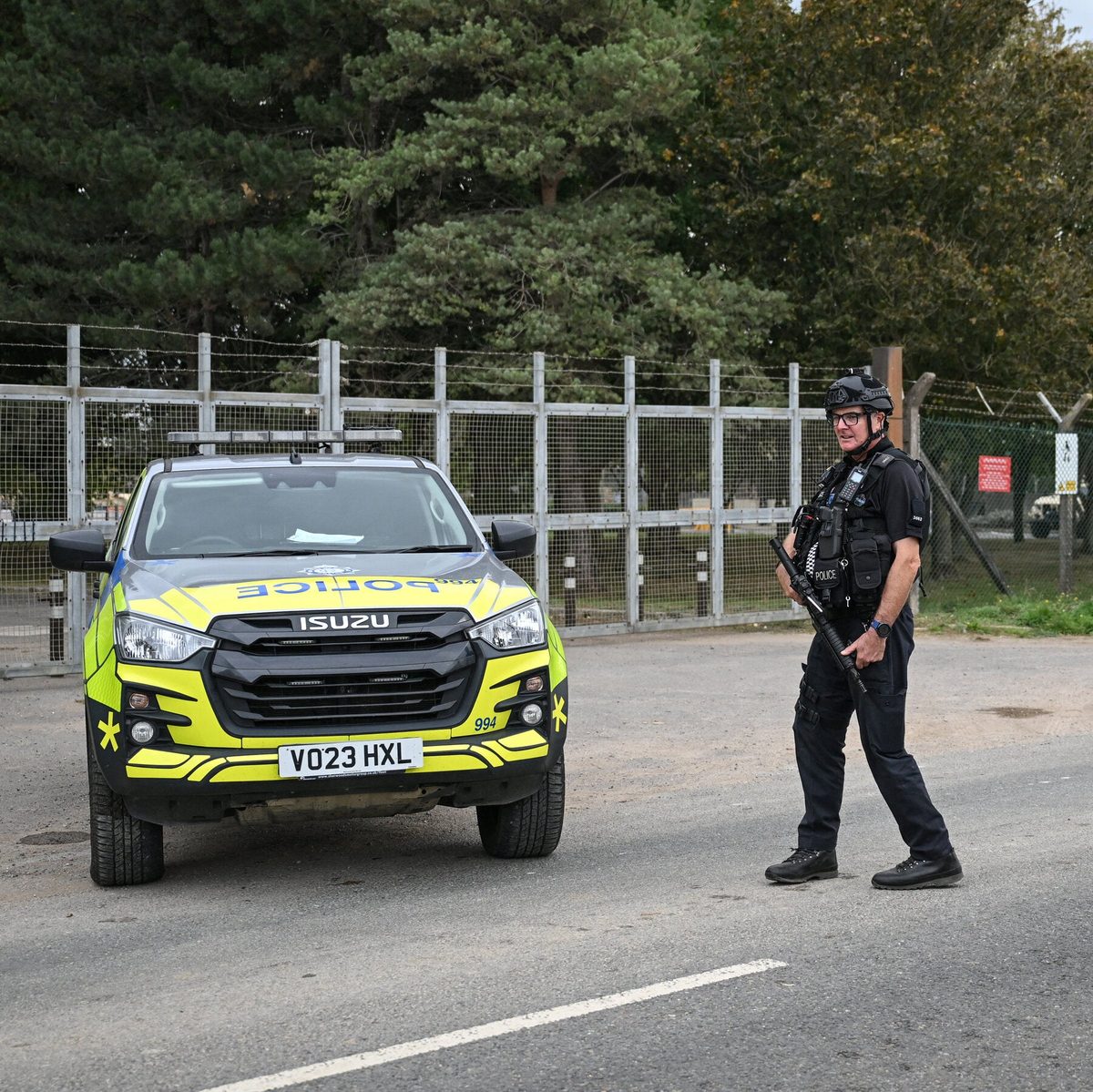 UK Deploys Bomb Squad Near R.A.F. Fairford, Air Base Used by US