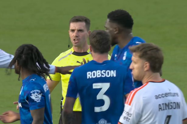 Referee calls half-time two minutes early before U-turn after furious player backlash