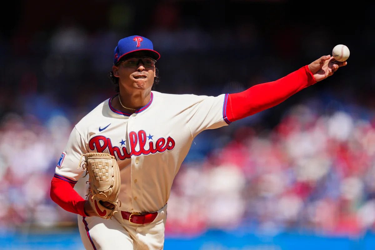 Jesús Luzardo throws a 2-hit shutout, Phillies beat Braves 1-0