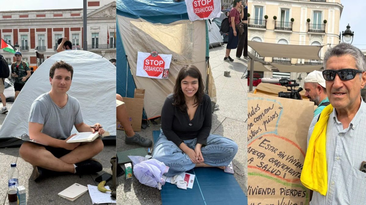 Las caras de la acampada: "Vivo con mis padres en un piso de renta antigua y no dejan de subirnos"