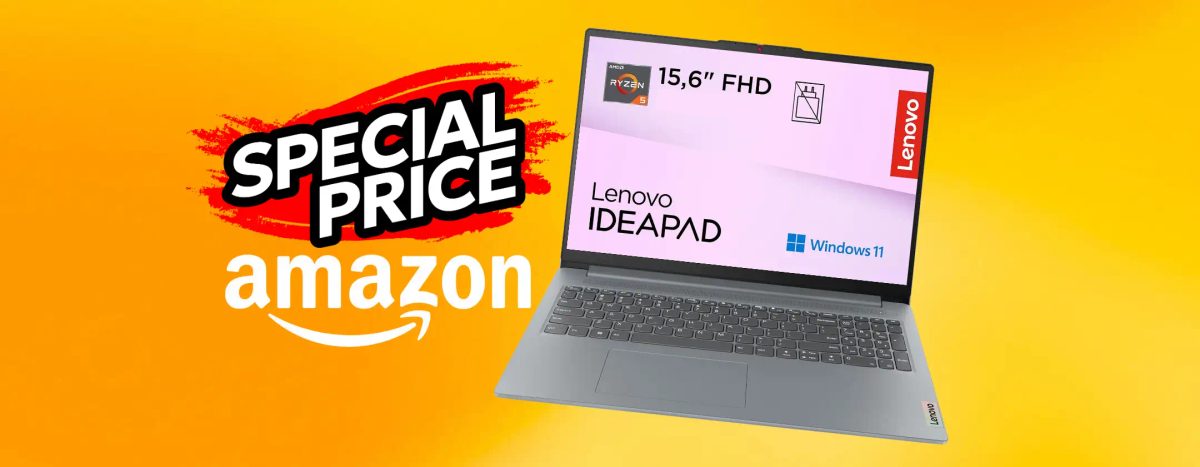 AMD Ryzen 5, 16GB RAM, 512GB SSD e Windows 11: Lenovo IdeaPad Slim 3