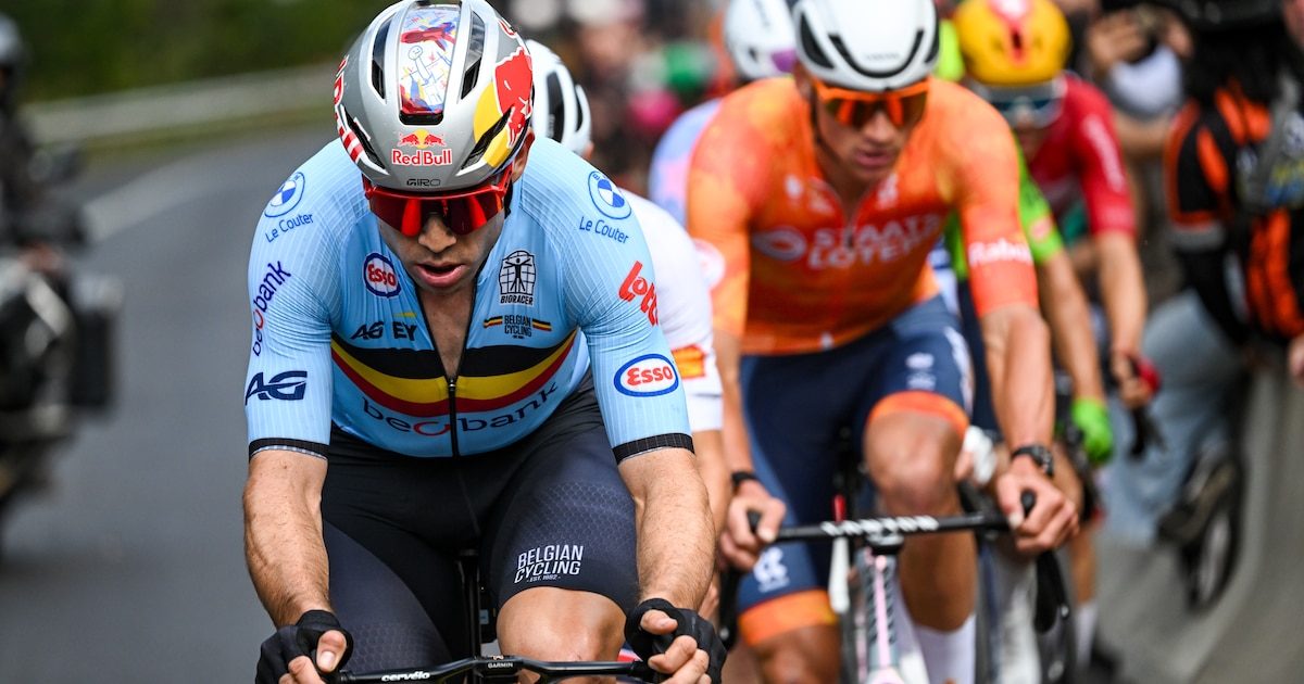 Wout van Aert et Remco Evenepoel réagissent à leur “jour sans” au championnat du monde : “J’ai vite senti que ce ne ser…