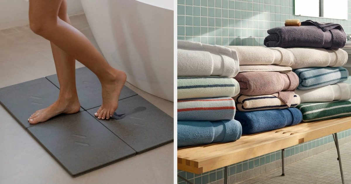 28 Things That’ll Make Your Bathroom Feel More Like A Spa Instead Of A Sad Tile Cave