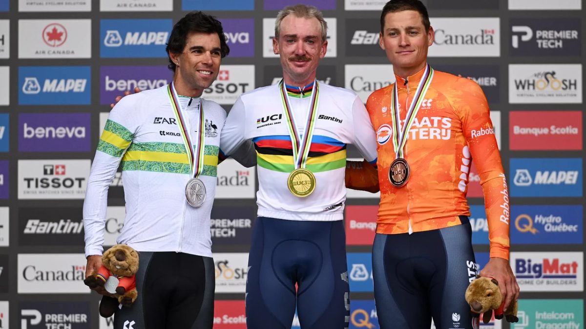 Wielrenner McNulty grijpt wereldtitel in Montreal, smaakmaker Van der Poel pakt brons