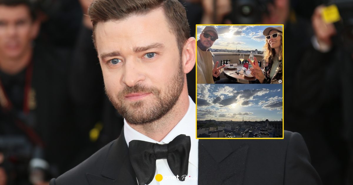 Justin Timberlake z żoną w Paryżu. Jessica Biel pokazała romantyczne kadry