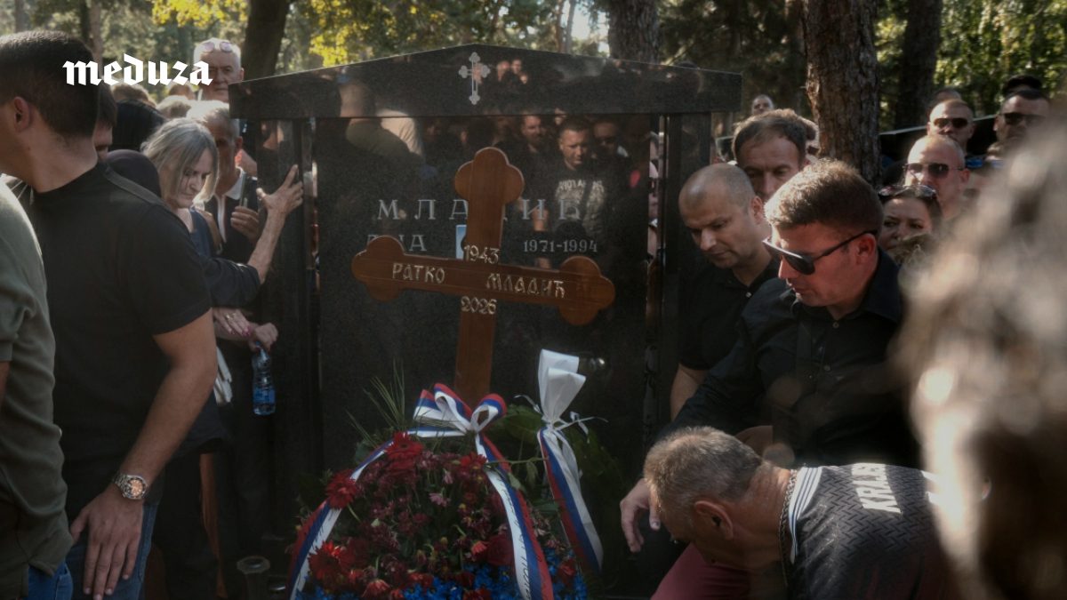 В Белграде похоронили Ратко Младича — без почестей, но в присутствии министра обороны Сербии и посла России. Фотографии…