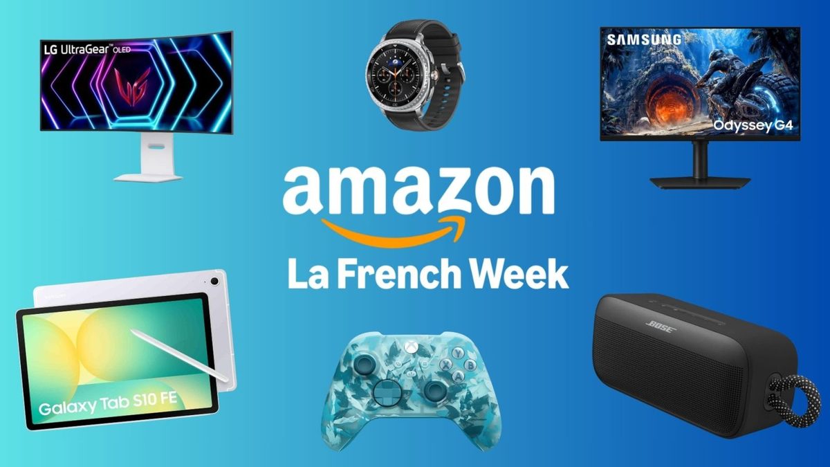 Amazon fait sa French Week : voici le TOP 10 des meilleures offres Tech