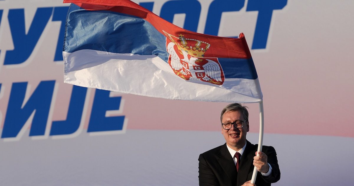 Le président serbe Aleksandar Vucic annonce sa démission
