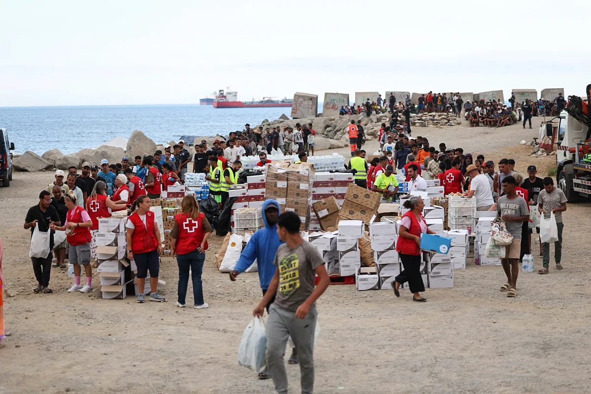 Más de 53 millones para la asistencia de los inmigrantes en Ceuta: el Gobierno y la ciudad se apoyan en un entramado de…