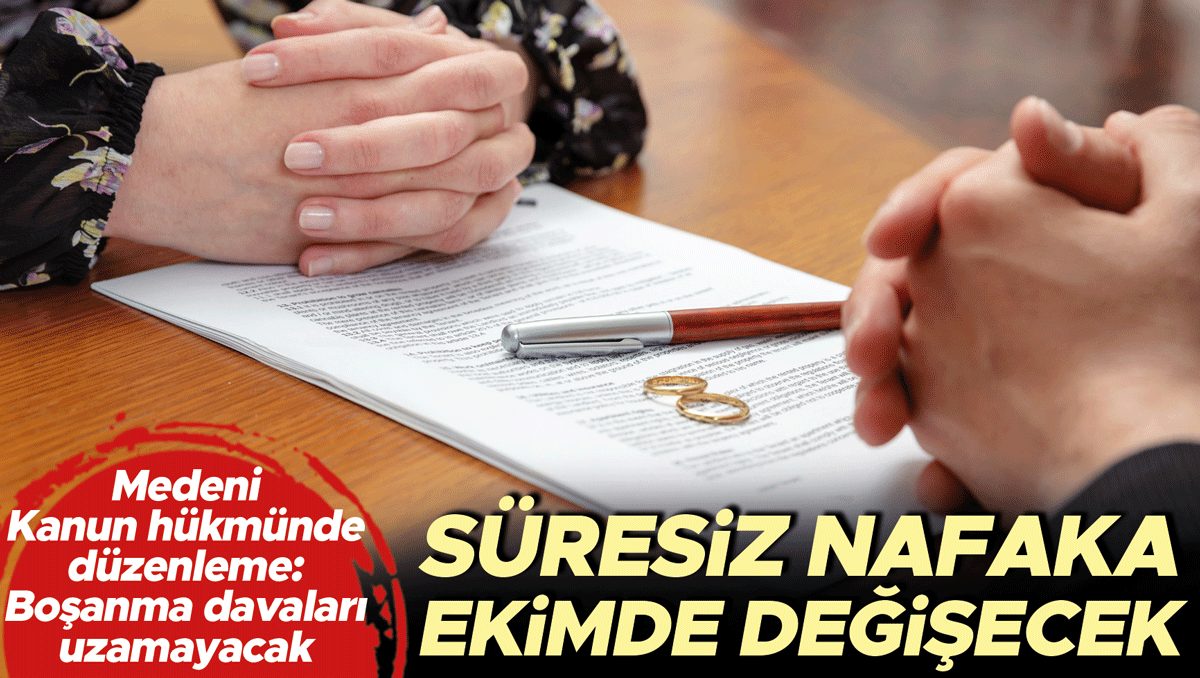 Bakan Gürlek açıkladı: Nafakaya yeni düzenleme