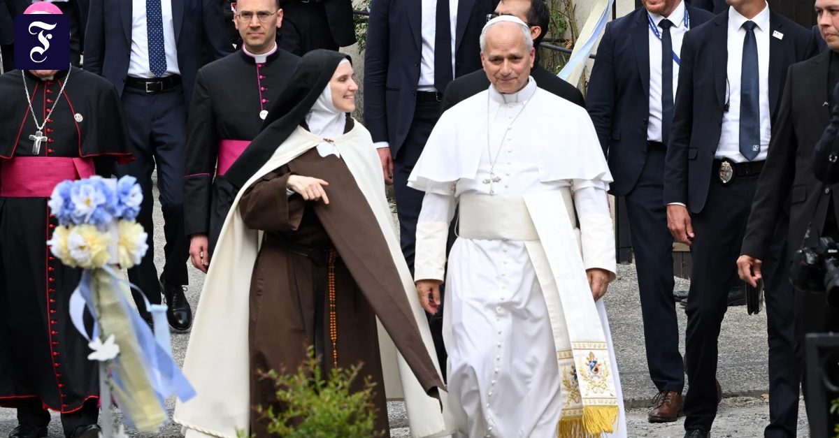 Der Papst in Lourdes: Leo beklagt die „schmerzhafte Wunde des Missbrauchs“