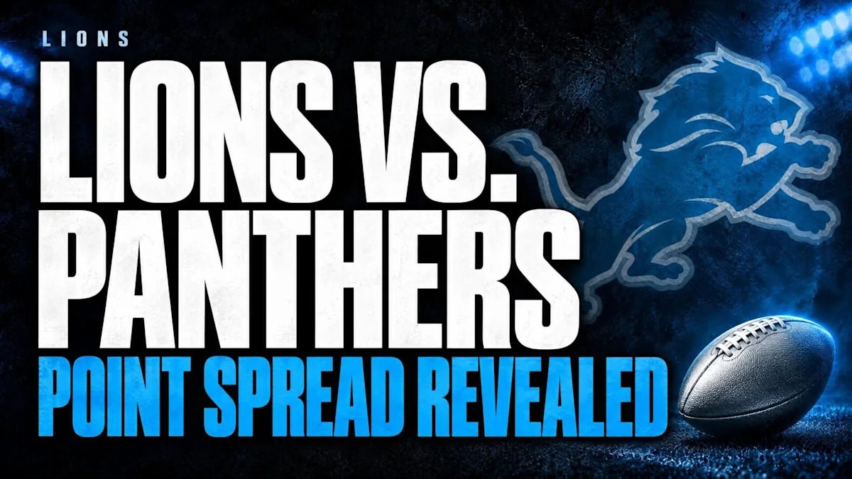 Detroit Lions vs. Carolina Panthers Point Spread Revealed