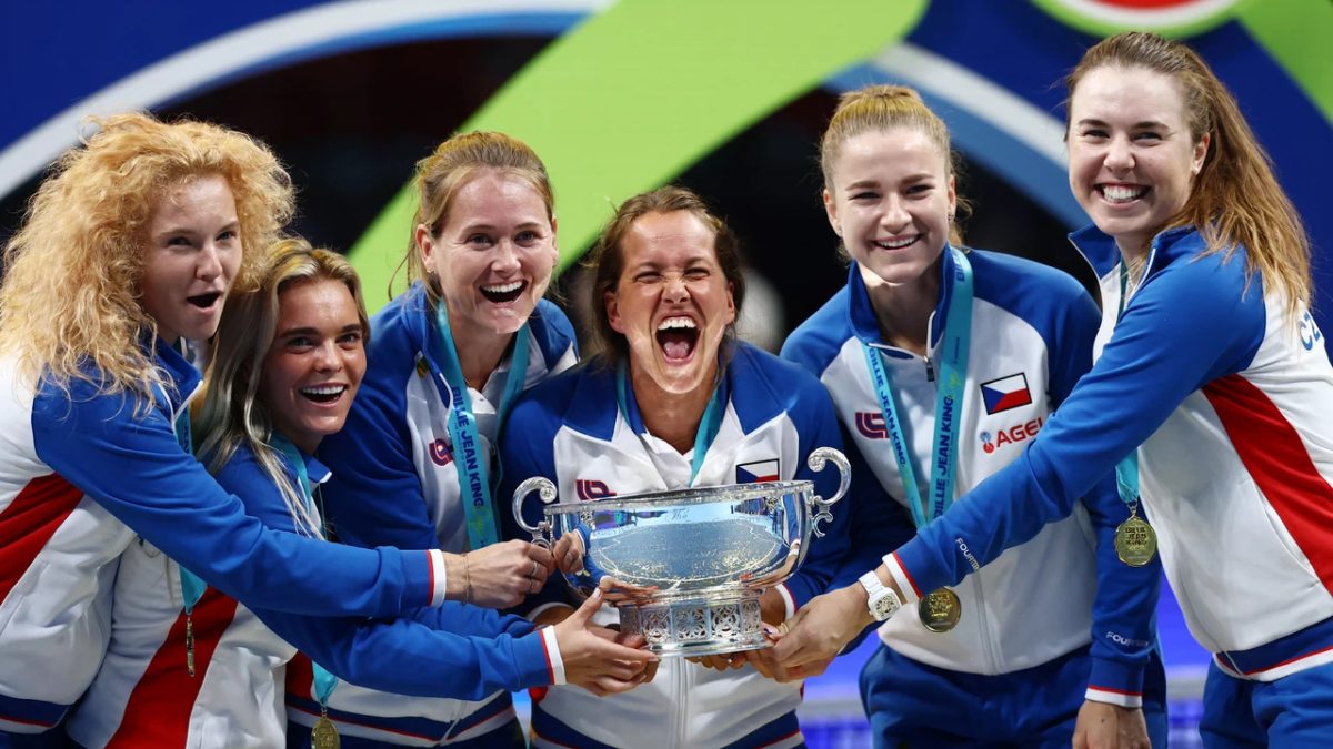 Tsjechische tennissters bekronen topjaar met winst Billie Jean King Cup tegen Oekraine