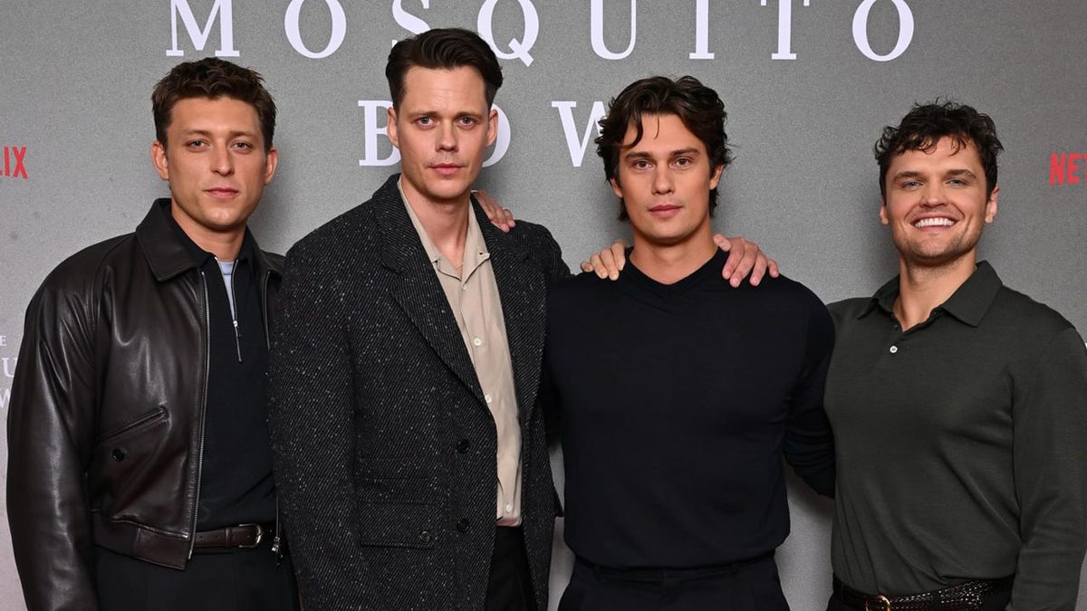 Nicholas Galitzine & Bill Skarsgard Join Tom Francis & Ray Nicholson at ‘The Mosquito Bowl’ Screening in London