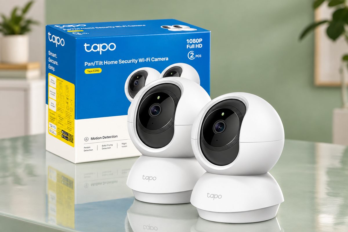 Tapo C200, due telecamere a 39,99€ per tenere d’occhio due stanze