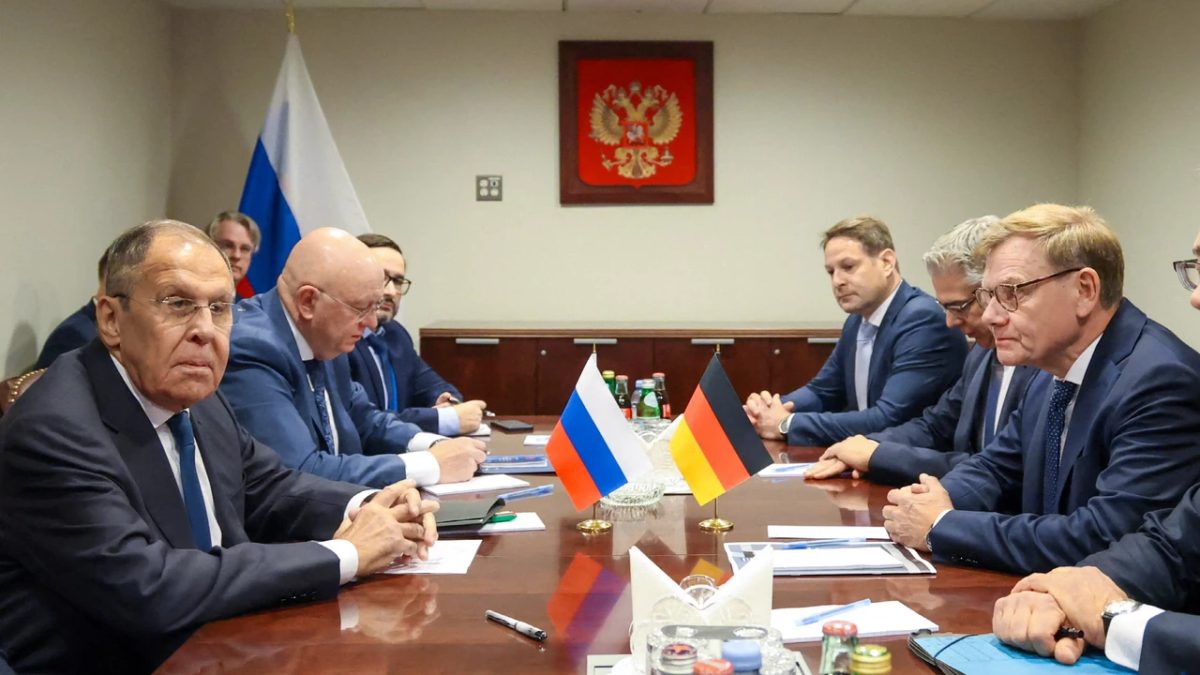 Buitenlandministers Duitsland en Rusland spraken over graanexport en oorlog Oekraïne