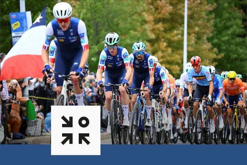 Ces 500 mètres où la France a perdu le contrôle de la course des Championnats du monde